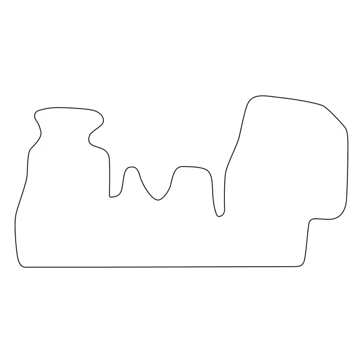 Juego de alfombrillas de terciopelo para Volkswagen LT 1996-2005 de 3 plazas - tapizado en negro - 1