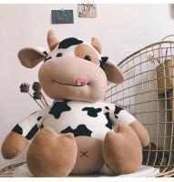 Muñeco De Peluche De Vaca Lindo Juguete De Algodón Para Regalo Para Novia Y Niños Suave Almohada De Peluche Animal Estuffed Patung Dolls - details 10