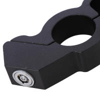 Cerradura De Manillar Para Motocicleta Antirrobo Seguridad Universal Imitación De Acero Cierre De Seguridad Con Rodillo Pull - details 6