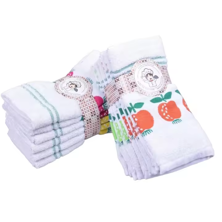 JIMENÉZ HOME JIMÉNEZ HOME®️ - Paños de Cocina Algodón | Toallas de Rizo 50x50cm | Trapos Absorbentes y Resistente - 1