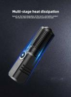 Mini Linterna LED Fuerte Tipo-C Recargable Ultra Brillante Con Gran Alcance Táctico Portátil Para Camping Y Exteriores Resistente Al Agua Y Choque - details 8