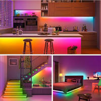 Tira De Luces LED WS2811 Dreamcolor RGBIC TUYA 32.8ft Control Remoto WiFi Conexión a App Smartlife Sincronización Musical Para El Hogar - details 19