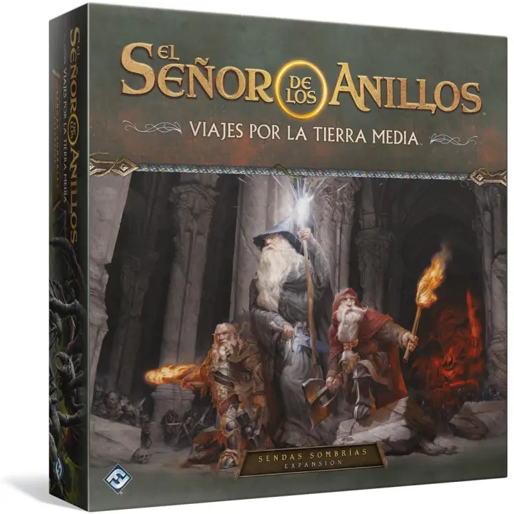 El señor de los anillos Viajes por la tierra media Sendas Sombrias - 1