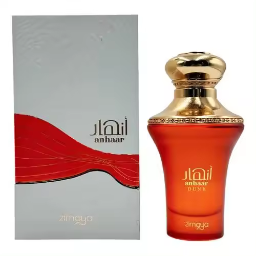 Zimaya Anhaar Dune Eau De Parfum Unisex - Fragancia Dulce y Cremosa con Notas de Vainilla, Caramelo y Coco, 3.4 fl oz - 1