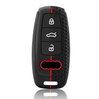 Funda De Llave De Coche En Silicona Para Audi A3 A4 B9 A6 A7 4K A8 E-tron Q5 Q8 C8 D5 SQ8 Accesorios De Protección - details 3