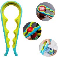 1/2Pcs Multifuncional Abre-Copos De 4 En 1 Abre-Copos De Botella Y Lata Herramienta De Cocina Y Vida Diaria Material PP - details 4