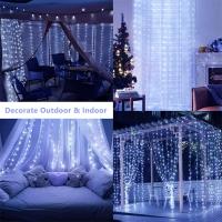 Luces De Tejado LED Cadena De Luces De Hilo De Cobre Para Navidad Y Año Nuevo Decoración De Fiesta Al Aire Libre En Casa Y Camping - details 10