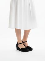 Calzados soraia, Alpargatas de Cuña con Plataforma para Mujer - Sandalias de Esparto con Tira al Tobillo, Punta Cerrada y Acabado en Gamuza Sintética - Calzado Cómodo de Verano Estilo Boho Chic - details 28