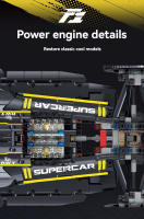 Kit De Construcción De Fórmula 1 Renault Para Juego Técnico De Bloques Super Rápidos Regalo De Navidad Y Cumpleaños Para Adolescentes Y Adultos - details 2
