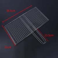 Cesta De Barbacoa Para Asador Red De Carne De Res Y Pescado Tamaño Vegetal Herramienta De Cocina Para Parrilla BBQ - details 2