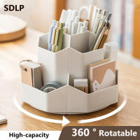 Soporte Para Lápices Rotativo 360° Gran Capacidad Organizador De Estación Para Escuela Y Oficina Caja De Almacenamiento De 9 Cuadrantes - details 11
