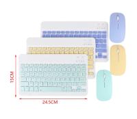 Teclado inalámbrico Universal con Bluetooth, Ratón para iPad, tabletas, portátiles, teléfonos inteligentes con Cable USB - details 3