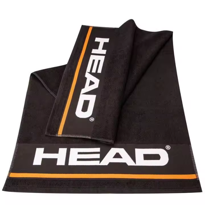 Head Toalla de Algodón Negro - Talla S - Secado Rápido - 1