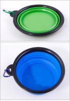 Tazón De Perro Plegable Y Portátil De Silicona Collapsible 350ML Alimentador De Alimentos Para Mascotas Para Viajes Al Aire Libre Y Perros Pequeños - details 10