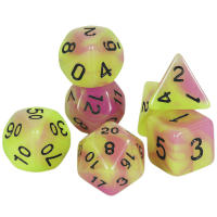 Juego De Dados Poliedros Luminosos Para D&D Juegos De Rol Y Otros Juegos Perfecto Para DND Juego De Dados Poliedros Brillantes En La Oscuridad - details 7