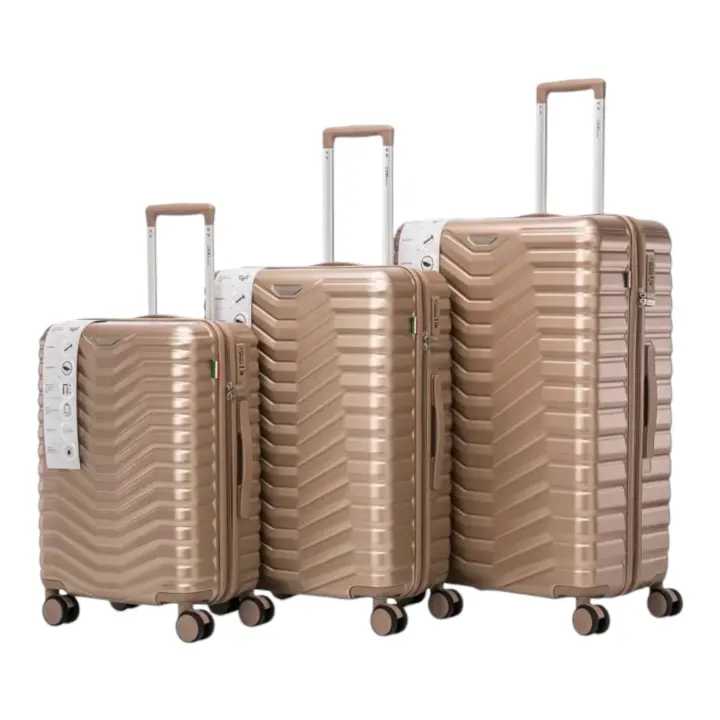 Juego de 3 Maletas de Viaje Coloridas y Resistentes Premium Set Diseño Elegante 20´ 24´28´, Ruedas Multidireccionales y Amplio Espacio de Almacenamiento – Ideal para Aventuras y Escapadas - 1