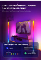 Lámpara De Piso Inteligente 150cm RGB LED Controlable Por APP Iluminación Moderna Para Dormitorio Juego Sala De Estar - details 1