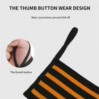 Pulsera De Entrenamiento De Pesas Para Gimnasio 2pcs Soporte De Mano Padded Braza De Palma Para Ejercicios De Levantamiento De Pesas Fitness - details 2