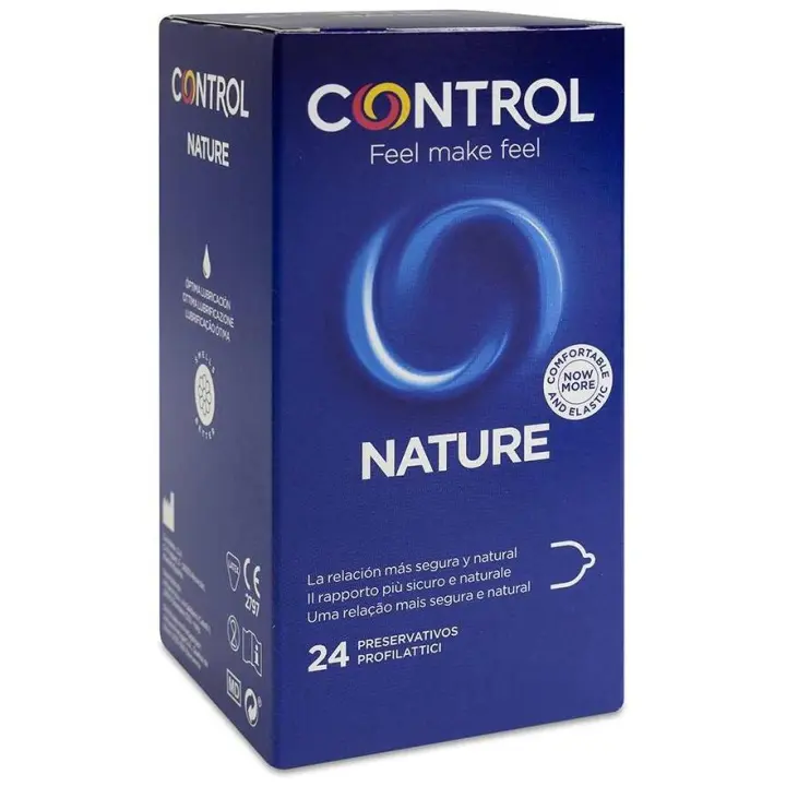 Control Non Stop Preservativos 12 Unidades + Nature 12 Unidades - 1