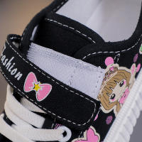Zapatos De Lona Para Niños Y Niñas Cuatro Estaciones Blancos Suaves Antideslizantes Casuales Tallas 3-15 Años Cierre Con Hebilla - details 3