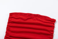 Vestido Maxi Bodycon Elegante Sin Mangas Para Mujer Con Tirantes Y Borla Irregular Asimétrico Verano 2024 Trend Con Abertura En La Pierna Para Fiesta Y Club - details 42