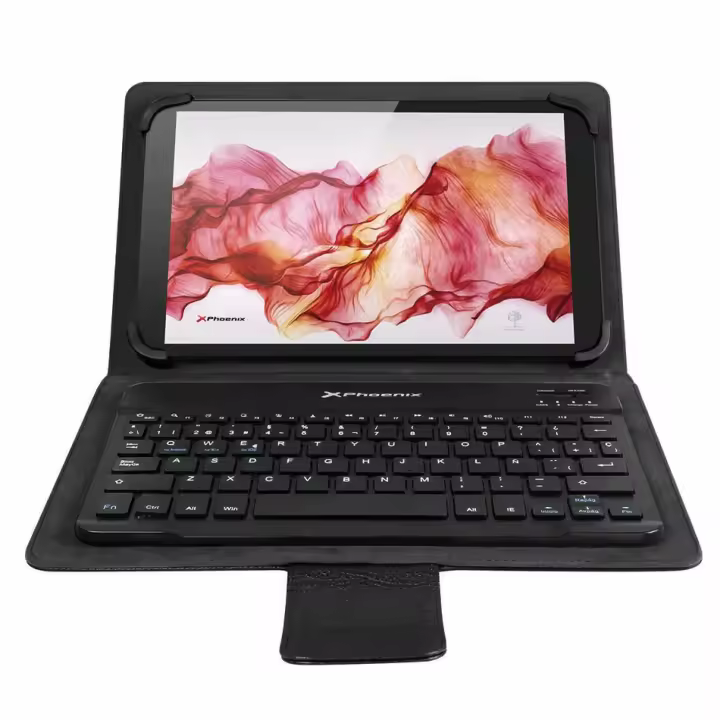 Phoenix Technologies Funda Universal Teclado Bluetooth 10 Pulgadas - 1