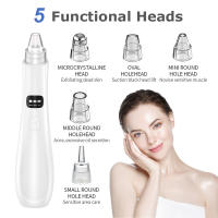 Removedor de poros faciales, instrumento de belleza, limpieza de puntos negros, succión eléctrica doméstica para acné. - details 1