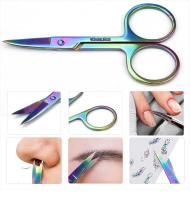 Tijeras De Cutícula Profesionales De Acero Inoxidable Para Manicura Y Cejas Remover Chameleon Herramienta De Uñas Curva Para Eliminar Piel Muerta - details 6