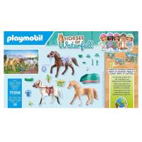 PLAYMOBIL (71356) Tres caballos con sillas, Morgan, Quarter Horse y Shagya Arabian, HORSES OF WATERFALL - details 3
