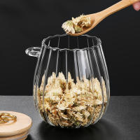 Juego De Jarra De Vidrio Con Tapa Y Cuchara Para Té Y Café Multipropósito Portátil Contenedor Airtight Para Alimentos Organizador De Armario De Cocina - details 2