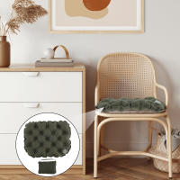 Cojín Inflable Para Silla De Camping Al Aire Libre Viajes Plegable Con Bolsa De Almacenamiento Cojín De Massaje Para Adultos Forma Rectangular - details 7