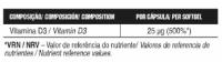 Vitamin D3 120 SoftGel - Gold Nutrition - details 2