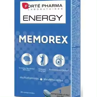 Forté Memorex Multivitaminas + Eleuterococcus 28 Comprimidos - 1