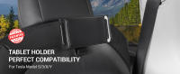 Soporte De Tableta Para Asiento Del Coche Compatible Con Tesla Model Y Model 3 Model S Model X LR/Plaid Montaje En Soporte De Cuello Accesorios Universal Para Coche - details 0