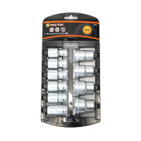 ORION91 Set 10+9 - Llaves Carraca 10 Piezas 1/2 Pulgada CRV 10-24mm y  Llaves Torx 9 Piezas 1/4 y 3/8 CRV Marca TACTIX - details 0