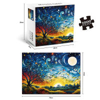 Rompecabezas De 1000 Piezas Con Illusion De Gato Persa Mariposa Y Árbol De La Vida Regalo Festivo Decoración Del Hogar Juego De Tablero Para Adolescentes Y Adultos Unisex - details 9