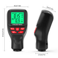 Medidor De Espesor De Pintura Para Coche HW300-MAX 0-2000UM Prueba De Capa Automotriz Detector De Pintura Fe & NFe Con Luz Trasera - details 6