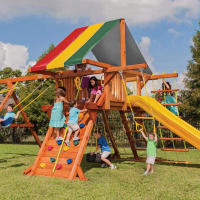Toldo De Repuesto Para Juguete De Exterior 52"x89" Impermeable Cubierta De Techo Para Juguete De Swing Y Slides Protección Solar Para Niños - details 8