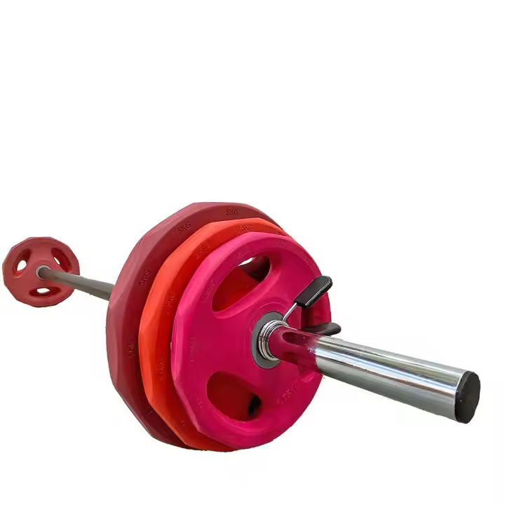 Ozio Fitness Set Pump Completo 20 Kg 30 Mm Fitness Pesas | Tonifica y Fortalece Músculos - 1