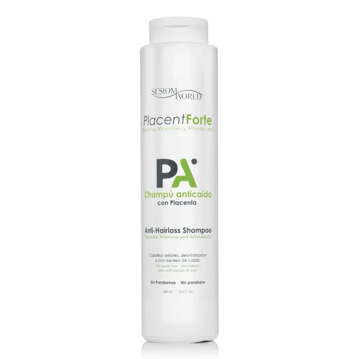 PLACENTFORTE CHAMPÚ ANTICAÍDA PLACENTA VITAMINAS Y AMINOÁCIDOS - 1