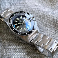 Reloj De Pulsera Automático Tandorio 41mm 62MAS Con Dial Negro Y Gris Banda De Goma Acero Inoxidable 300M Resistente Al Agua Bisagra De Cristal De Zafiro Bisagra De Zafiro Verde Lume - details 5