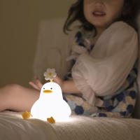 Lámpara De Noche USB Recargable Con Sensor De Toque Y Forma De Pato Para Compañero De Sueño Y Luz De Mesa Para Bebés Y Niñas - details 9