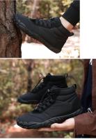 Botas De Nieve Invierno Para Hombres Y Mujeres Con Piel Cálida Suela Antideslizante Secado Rápido Algodón Talla 36-47 Para Senderismo Al Aire Libre - details 13