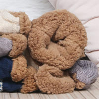 Calcetines Térmicos Para Hombre Y Mujer Invierno Calientes Cortos De Algodón Grueso Suaves Antideslizantes Para El Hogar Y Dormir Fuzzy Fluffy - details 11