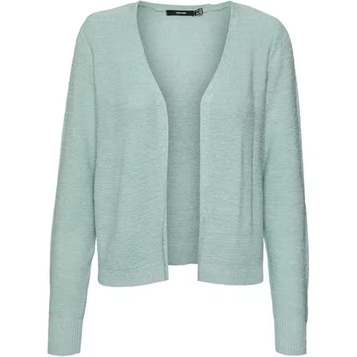 Open Cardigan Vero Moda 10322856 Gray Mist- Ropa de mujer - 1