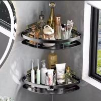 Organizador De Baño Estante De Almacenamiento Para Cocina Aleación De Aluminio Rack De Shampoo Estante De Ducha Accesorios De Baño Sin Perforar - details 2