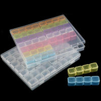 Caja De Almacenamiento De Plástico Para Pintura Diamante DIY Organizador De Joyas Y Encantos Con 1 Puesto En El Mercado - details 13