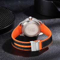 Reloj De Cuarzo Para Hombre QINGXIYA Moda Deportiva Impermeable Con Correa De Silicona Luminoso Y Calendaría Relogio Masculino - details 2