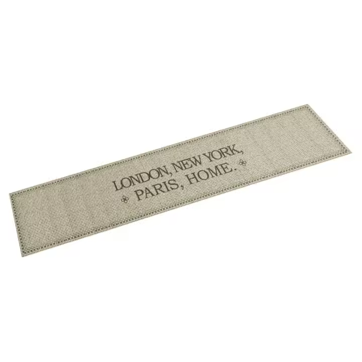 vidaXL Alfombra de cocina lavable terciopelo Capital Home 60x300 cm - 1