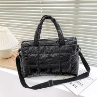 Bolso De Hombro Yogodlns De Lujo Espacio Padded Capacidad Grande Impermeable Nylon Para Viaje Bolso Cruzado De Poliéster Lining Para Mujer - details 16